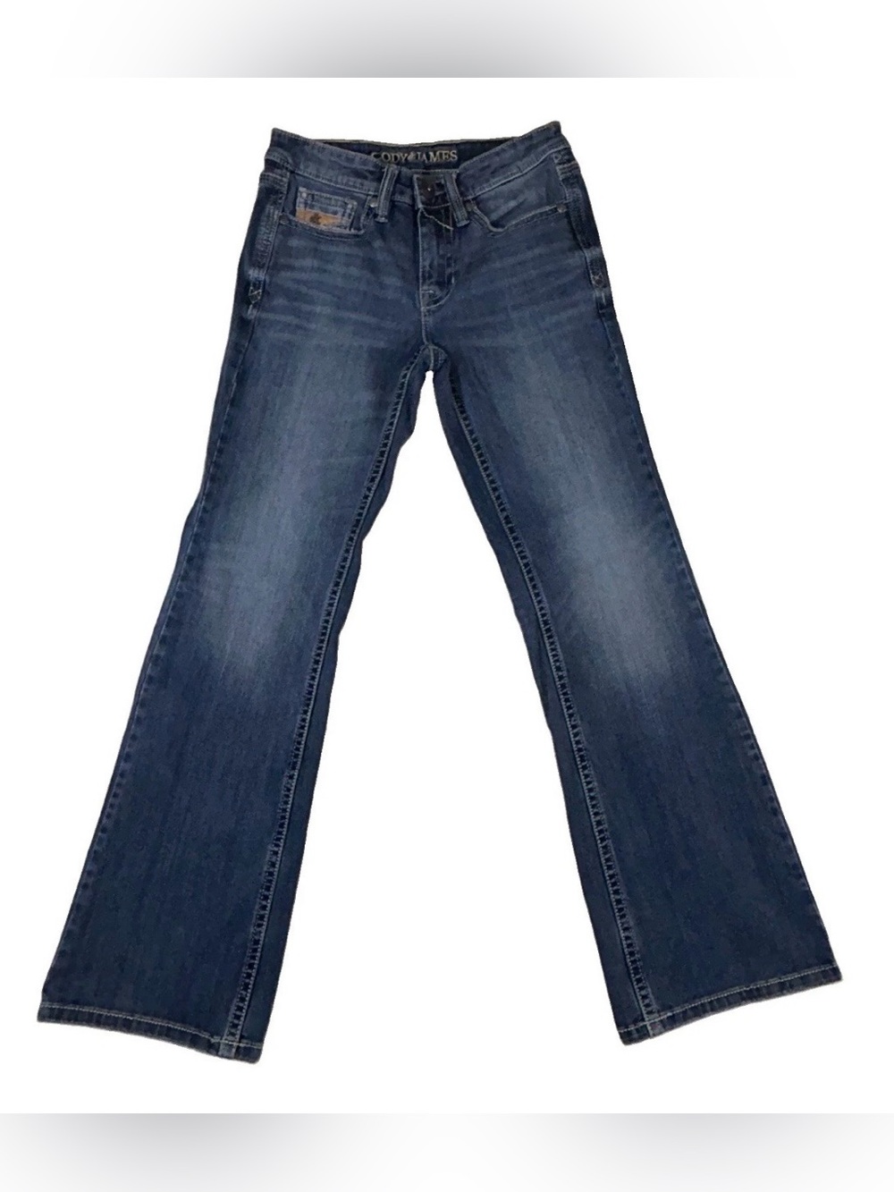 Cody James Women's Western Jeans 28x32 Mid Rise Beautifully Detailed Cowgirl